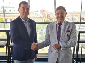 Maxim Behar Meets with the Ambassador of the Republic of Kosovo in Bulgaria