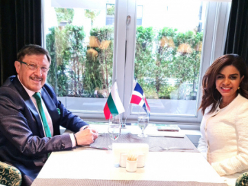 Maxim Behar Meets with Eliana Pichardo, First Secretary of the Embassy of the Re...