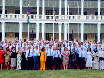 Honorary Consul General Maxim Behar at the Opening Ceremony of the Annual Honora...