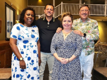 Maxim Behar, Honorary Consul General of the Republic of Seychelles, on a meeting...