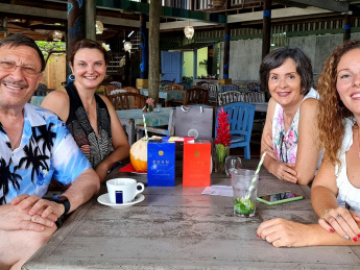 Maxim Behar, Honorary Consul General of the Republic of Seychelles met with the...
