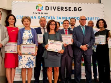 Maxim Behar and M3 Communications Group, Inc. signed the Diversity Charter in Bu...